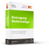Eintragung Webkataloge